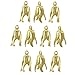 Bell Cap - 12mm Gold Plated (10-Pcs)