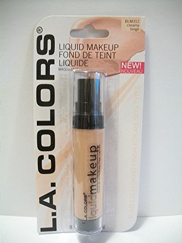 L.a. Colors Professional Series Liquid Makeup, Creamy Beige, 0.42 Fl. Oz #TOP16