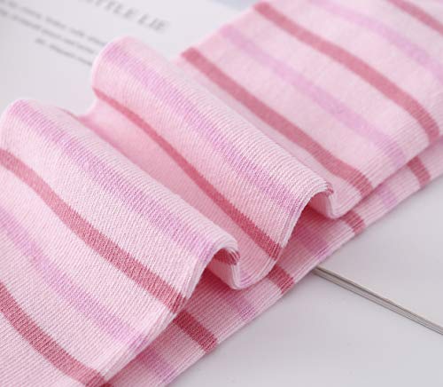 Hzcojulo Girl Kids Toddler Cute Animal Cat Gift soft Cotton Knee High Leg Warm Long Socks -6 Pair Pack4