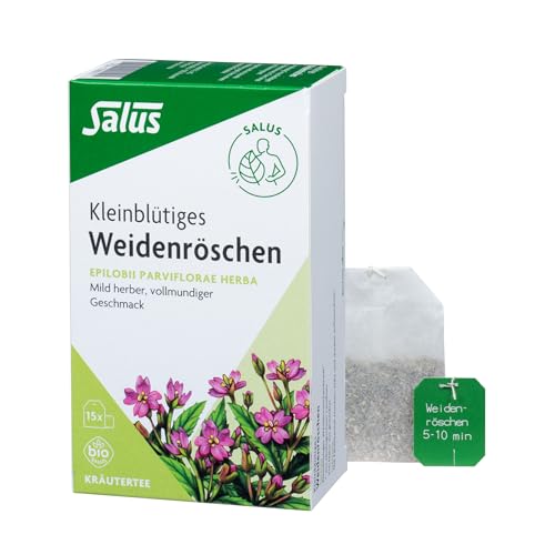 Salus - Weidenröschen Tee - 1x 15 Filterbeutel (27 g) - Kräutertee - Epilobii parviflorae herba - mild herb - vollmundig - aus ökologischem Landbau - von Natur aus glutenfrei - bio