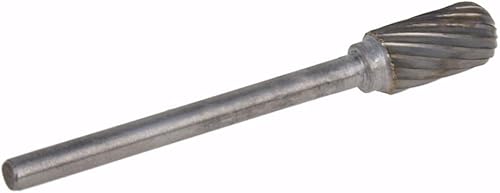 Vista 13 de Utoolmart Limas rotativas de carburo de tungsteno de 0.118 in, vástago de 0.118 in, herramienta de rebabas rotativas de forma cilíndrica dentada