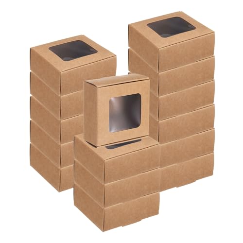 Boîtes à savon en papier kraft d'une finition soignée pour petits cadeaux précieux