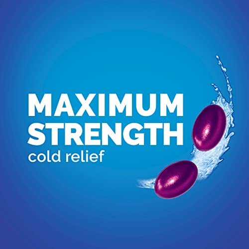 Alka-Seltzer Plus Maximum Strength Powermax Sinus Congestion And Pain Medicine, Day + Night Liquid Gels For Adults With Pain Reliever, Fever Reducer, Cough Suppressant, Nasal Decongestant, 24 Count #TOP6