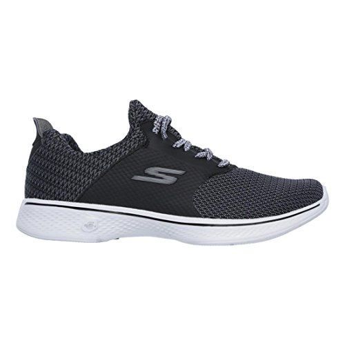 Skechers Performance Go Walk 4 Sustain para Mujer, Negro (Negro/Blanco), 35.5 EU