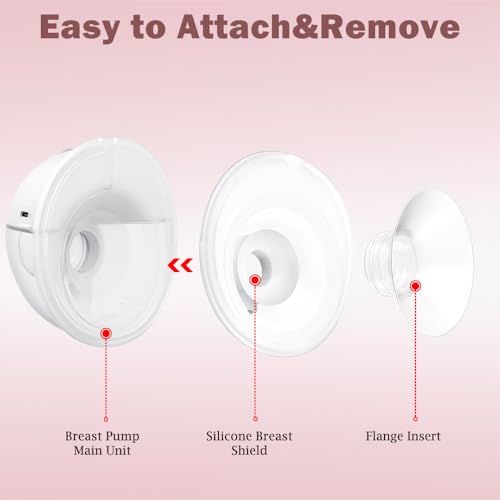 Image of 1pcs Double-Sealed Flange 24mm Compatible with Momcozy M5 Breast Pump, 24mm Flange M5 Breast Pump Replacement Accessories