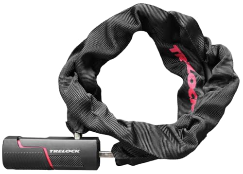 Antivol à chaîne de vélo Trelock niveau 13 avec maillons de 7.5mm de protection