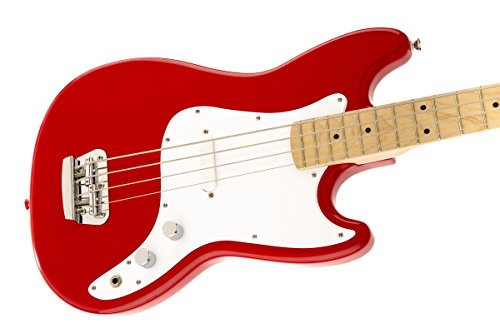 Squier Bullet Bronco Bass, Torino Red, Maple Fingerboard #TOP3