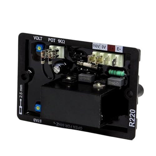 Régulateur AVR R220 éviter baisse tension générateur sans balais autonome