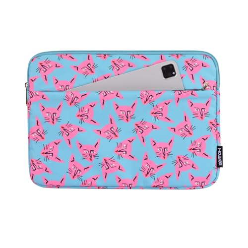 Funda para portátil impermeable Vivaldo antirrayaduras de gatos de 33 cm