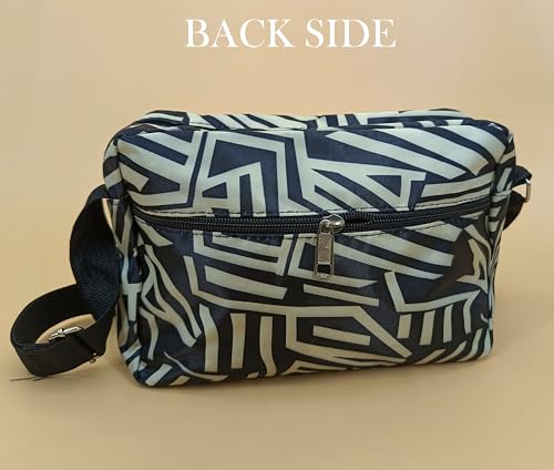 Image of MOMISY Women Mobile Messenger cellphone Bag Ladies Nylon Shoulder Cross Body Long Strap for College, Outing, Travelling, Work