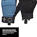 BLACK DIAMOND Equipment Crag Half-Finger Gloves - Astral Blue - Large