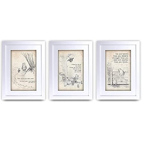 HWC Trading Winnie the Pooh Nursery Prints Cover