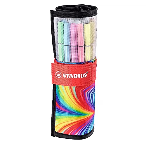 Caneta Hidrográfica Pen 68 Arty, Stabilo, Estojo Com 25 Unidades, STABILO