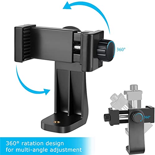 GLASSNOBLE Telefoon Statief Mount Adapter Smartphone Afstandsbediening Houder Clip Roteert Verticale Horizontale… - Image 6