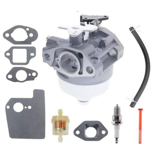 Cnfaner 16100-Z0Y-013 Carburetor for Honda GCV190 GCV190A GV190LA HRX217 HRB217 Manual Choke Pressure Washer Lawn Mowers Engines with gaskets 16211-ZL8-000 Insulator kit