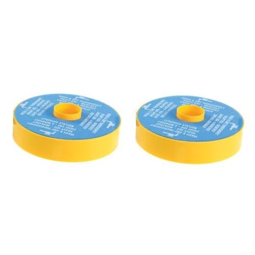 2 Dyson DC07 Primary Washable Blue Foam Filters, Generic For Dyson Part 904979-02. 2 Pack