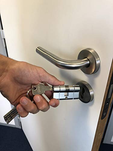 Cilindro para puerta Abus d6psn 40/60 bombín de seguridad BKN 5