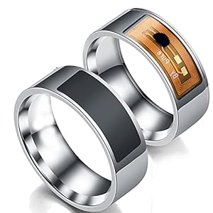 Smart Ring Voor Mannen,Multifunctionele Digitale Toegangscontrole Smart Ring,Accessoires Voor Draagbare Apparaten…