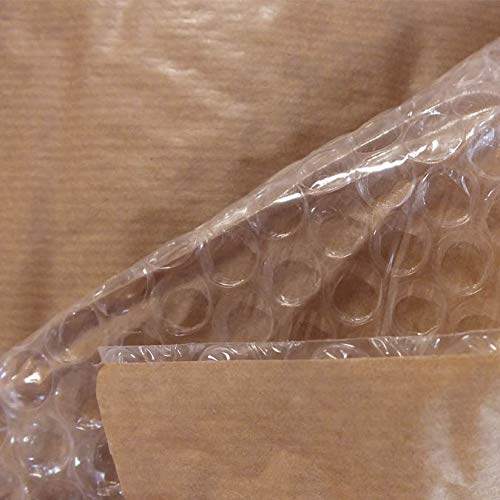 1 Bobina Plástico burbuja + Papel Kraft 160 M*2. Medidas: 1,6m ancho x 100m largo. Diámetro burbuja: 10 mm. Máxima protección