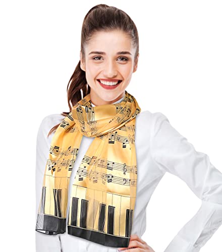 CBC Crown Women's Fashion Music Note Scarf (Various Patterns, Colors)2