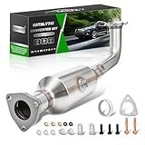 FOMIUZY High Flow Front Catalytic Converter Kit Direct-Fit Honda CRV CR-V 2007 2008 2009 2.4L Replace 53782(EPA Compliant)