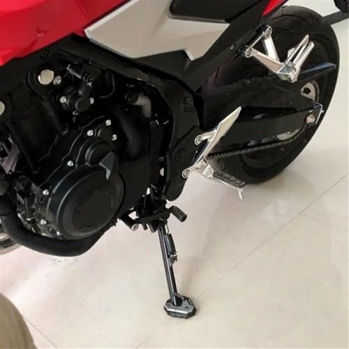 Béquille latérale CB500X stable sur herbe et sable coussinet - 4