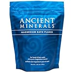 Ancient Minerals Magnesium Bath Flakes of Pure Genuine Zechstein Chloride - Resealable Magnesium Supplement Bag That Will Outperform Leading Epsom Salts 1.65 lbs