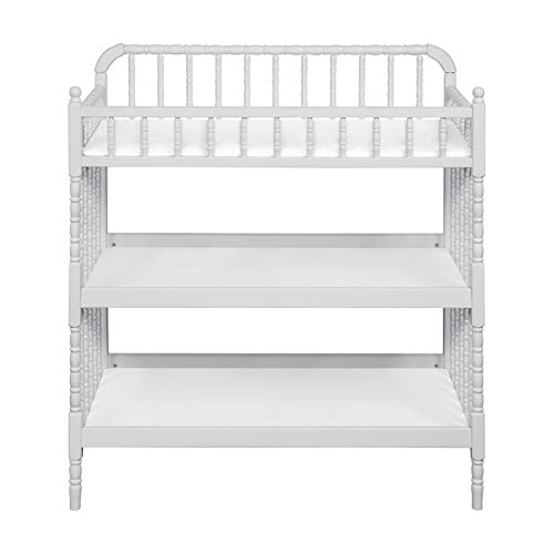 Image of Davinci Jenny Lind Changing Table with Pad in Fog Grey
