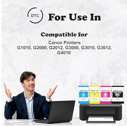 Image of GI-790 Compatible for Canon Pixma Ink Suitable for G1000, G1010, G1100, G2000, G2002, G2010, G2012, G2100, G3000, G3010, G3012, G3100, G4000 Printers (GI-790 Magenta Ink 1 Pcs)