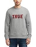  MUSTANG Herren Tape Sweatshirt, Grau (Mid Grey Melange 4140), X-Large