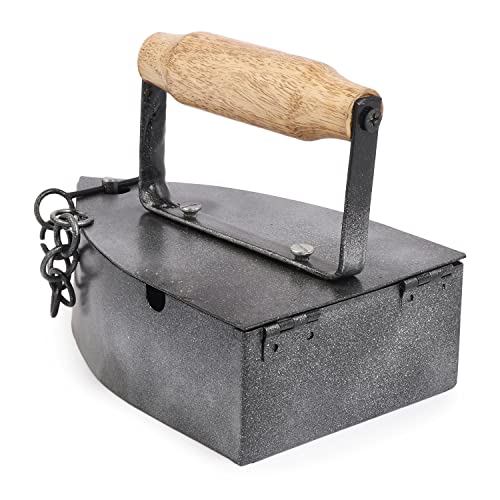 Image of Metal Iron shaped Oldcharm Ashtray (Multicolor)