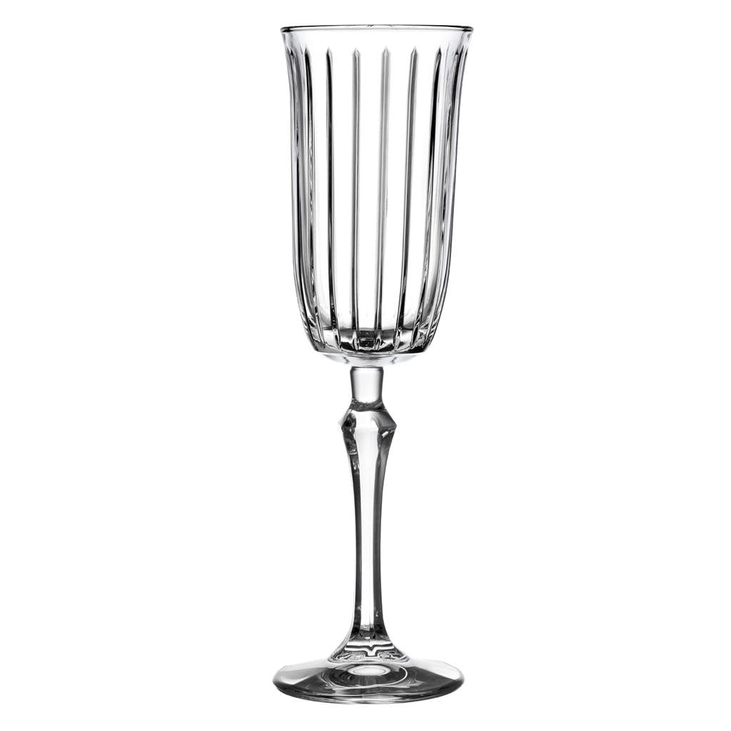 Pasabahce Joy Wine & Champagne Flute Glass - Set of 4 (175 ml)
