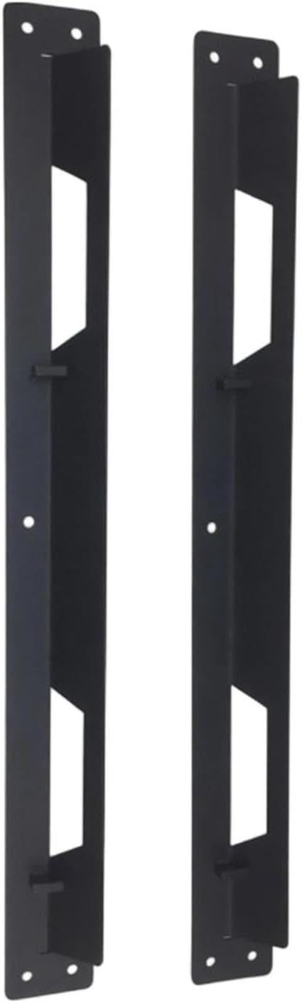 Tool Box Mounting Brackets Sturdy Metal Durability Premium Practical for Tool Storage System Accessories , 2 Pieces