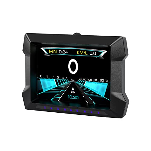 AWOLIMEI Head Up Display P22, Auto Car Hud with OBD2&GPS, Display of Car Speed, Driving Distance...