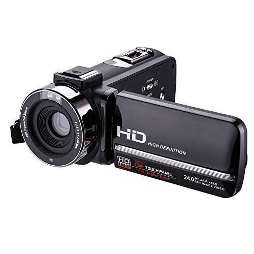 Videocamera con microfono Videocamera per vlogging...