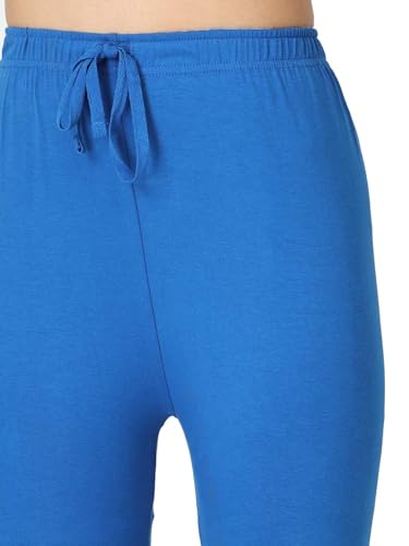 Image of Robinbosky Cotton Churidhar Leggings for Women - Stylish, Stretchable & Flattering Fit for All-Day Comfort