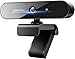 Produktbild DEPSTECH 2K Webcam mit Mikrofon, 1440p Quad HD Webcam, Belichtungs Korrektur, Dual Stereo Mikrofon, Webcam USB 2.0 Plug & Play, Für Windows, Mac und Linux, Für Konferenz, Streaming, Online Kurs, etc,