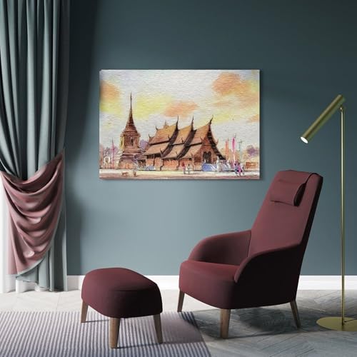 Poster paysage thaïlandais pour illuminer et réchauffer votre déco - 4