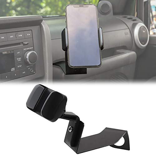 RT-TCZ Multi-Function Phone Intercom Mount Holder,2-in-1 Anti-Slip Phone Stand Compatible with 2007-2010 Jeep