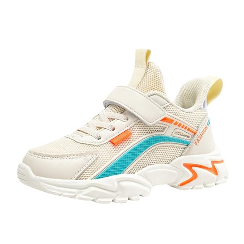 Boys Girls Basketball Shoes High Top Lace-Up Strappy Mesh Breathable Athletic Sneakers School Non-Slip Outdoor Shoes