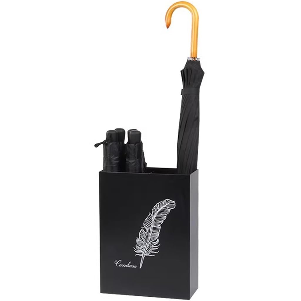 SBZIOJHDR umbrella stand, Simple Style Rectangular(Black B)