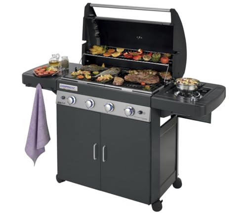 Campingaz 4 Series LS Plus Dual Gas Barbecue con 2 Grill, 4 Bruciatori in...