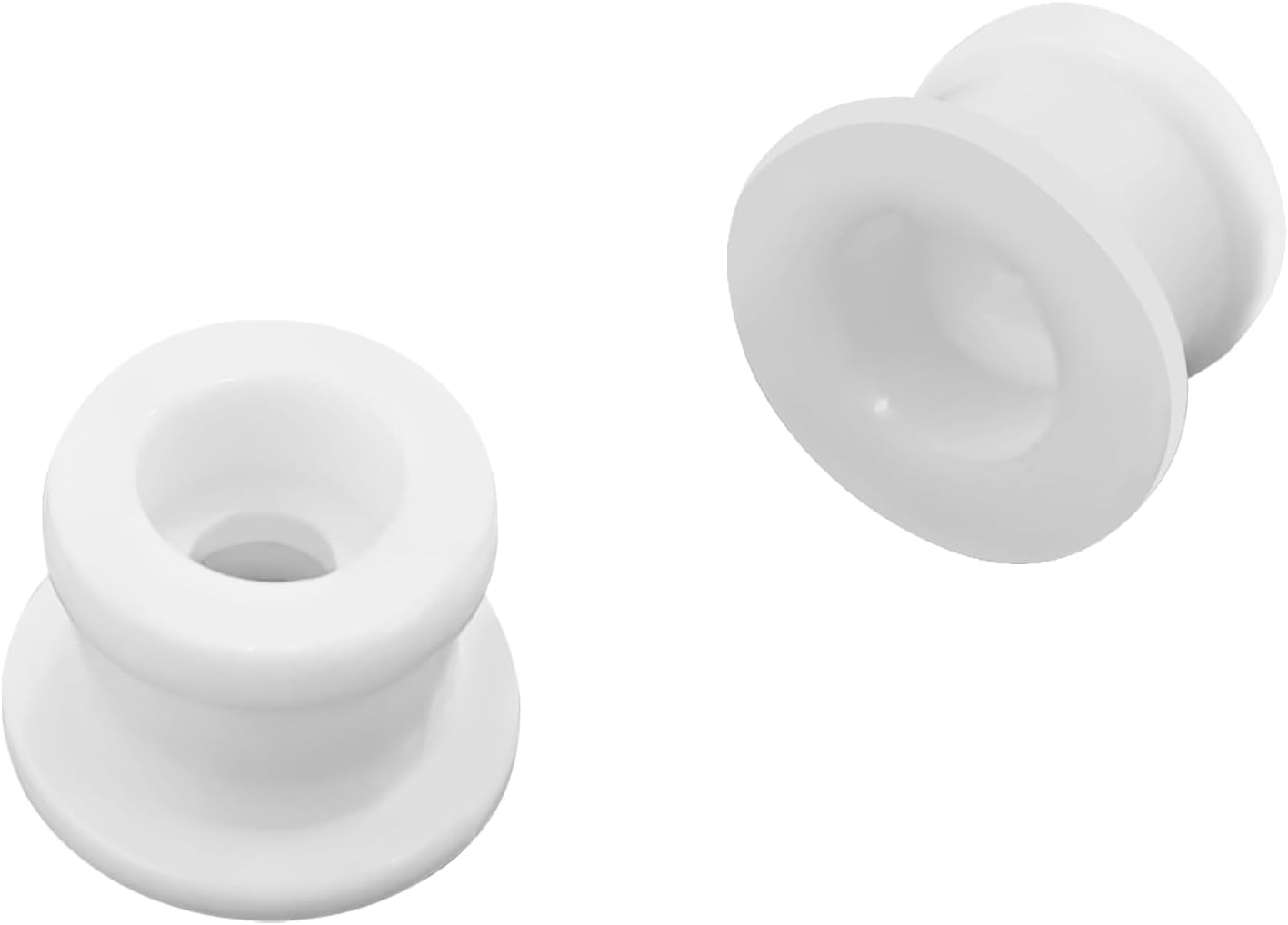 2 PCS Shifter Cable Bushing Kit, Automatic Transmission Shifter Cable Bushing Kit for Ford Edge Explorer Endura Escape Hybrid Focus MK, Shift Linkage Bushing DG9Z-7K340-A KV6Z-7K340-A (White)