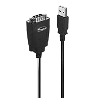 Lindy 42845 Convertitore USB a RS-485, Nero