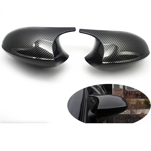 Couvercle de rétroviseur noir brillant E90 E91 E87 accessoires auto - 2