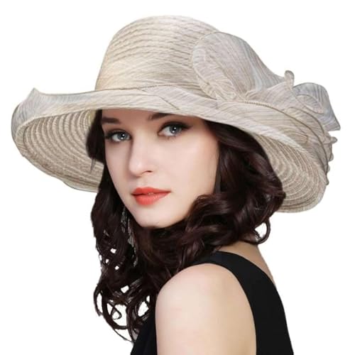Chapeau bibi en organza raffiné et chapeau melon de cocktail aux finitions haute couture