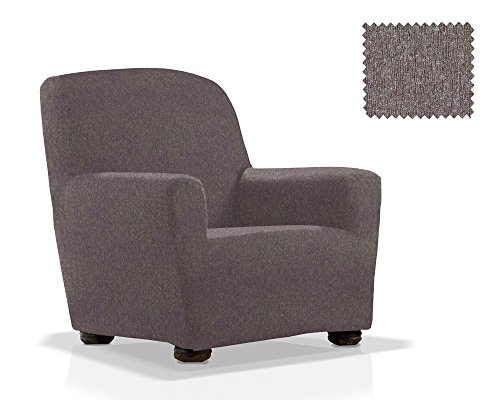 JM Textil Housse Fauteuil élastique Haber Taille 1 Place (de 70 à 110 cm) Couleur 06 (Couleurs variées Disponibles)
