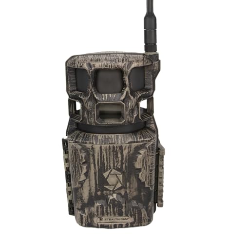 Stealth Cam Revolver Pro 2.0 360° Cellular Camera 40MP, 1-6 Zone On-Demand and Live View, 0.4 Sec Trigger, Built in Memory, HD Photo and Video