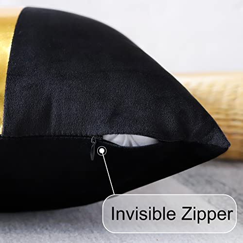 Housses de coussin en velours noir Artscope : créez un cocon chaleureux - 8