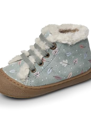 Naturino Buty skórzane i wełniane, szałwia, 18 EU